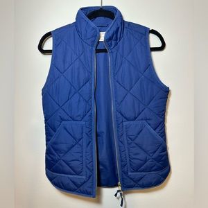 Women’s navy blue J.Crew vest